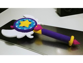 star butterfly's wand costume 3d print model - Mito3D