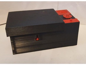 three key box containers gift lock lockbox masonic 3d print model - Mito3D