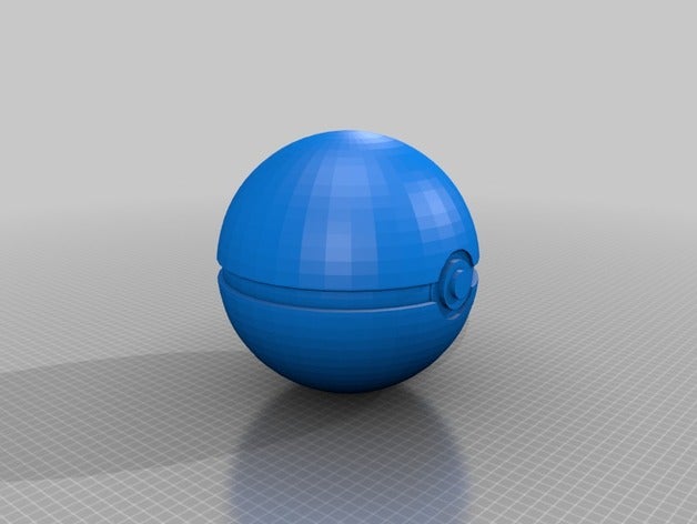 pokeball adereços pokemon 3D print model - Mito3D