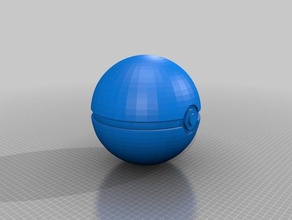 pokeball adereços pokemon 3d print model - Mito3D