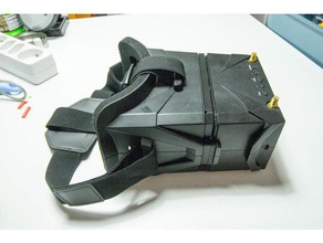 soutenir le second objectif eachine vr011 fpv masque r c véhicules drone support de lentille 3d print model - Mito3D