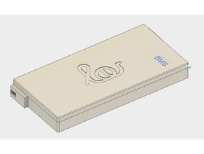 lou-board-Batterie-Kasten - Elektronik 3d print model - Mito3D