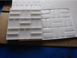 tejido de canasta tampón motivo herramientas del arte 3d print model - Mito3D