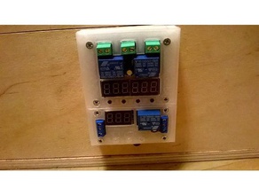 caso termostato umidostato xh-m452 il fai da te 3d print model - Mito3D