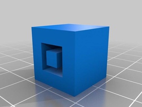 geometry dash icona carattere del logo giocattolo & accessori di gioco 3d slash la geometria 3d print model - Mito3D