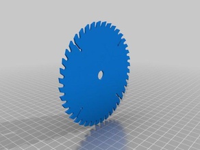 circular saw blade models 3d print model - Mito3D
