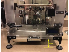 Beinstrecker vertex k8400 3d-Drucker Teile 3d-Drucker, leg velleman vertexevo vertex-8400 3d print model - Mito3D