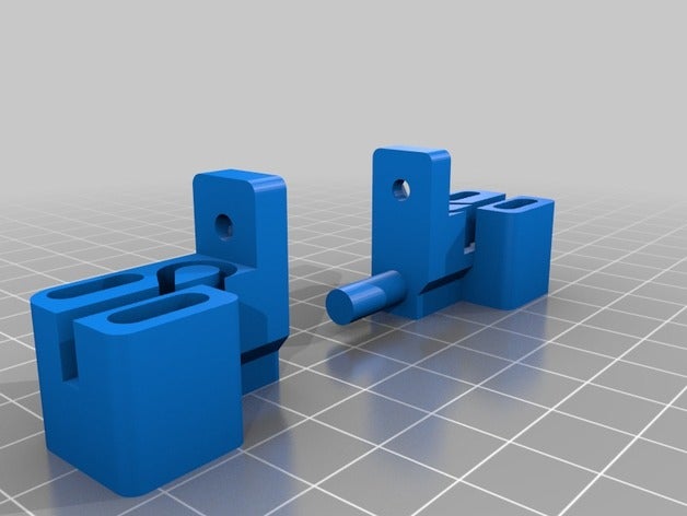 tensor eje x anet a8 Impressora 3d de peças 3D print model - Mito3D