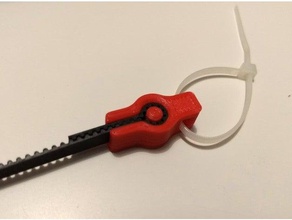 kemer gerdirici tevo 3d yazıcı parçaları basit tarantula gergi zip kravat 3d print model - Mito3D