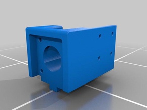 motorhalterung y-achse ctc-prusa i3 3d yazıcı parçaları 3d print model - Mito3D