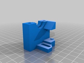clone compatible remix anet a8 e3d v6 bowden modular x carriage v4 best one 3d printer parts 3d print model - Mito3D