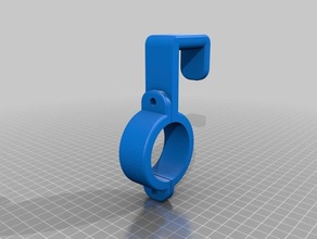 barra anti-vuelco de la dirección wheek gancho automoción 3d print model - Mito3D
