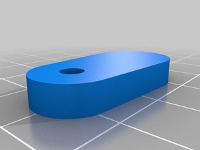 anet a8 y z guide rod plate 3d printer parts 3d print model - Mito3D