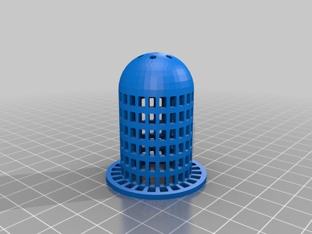 capelli filtro doccia spina bagno 3D print model - Mito3D