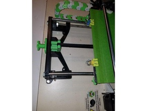 anet a6 y axis rod system 3d printer parts 3d print model - Mito3D