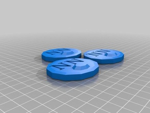 maker coin signs & logos 3d print model - Mito3D