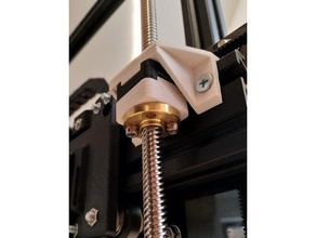 small oldham coupler tevo tarantula 3d printer parts z-axis z mount 3d print model - Mito3D