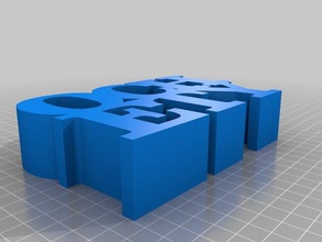 nome segni e loghi su misura 3d print model - Mito3D