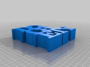 nome sculture su misura 3d print model - Mito3D