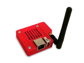 turuncu pi sıfır ince kasa pro elektronik anten anteni monte edin konut ahtapotlar durumda wifi bağlayın 3d print model - Mito3D