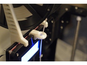 anet a8 lcd filament guide 3d printer parts upgrade quick print 3d print model - Mito3D