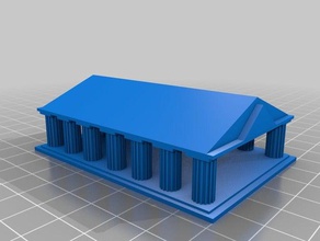 olimpo las estructuras de edificios 3d print model - Mito3D