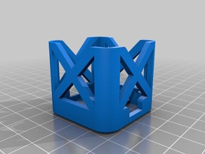blue robotics usb camera adapter impact imagery case 3d print model - Mito3D