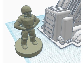 star wars legion - scale model dummy toys & games 3d print model - Mito3D