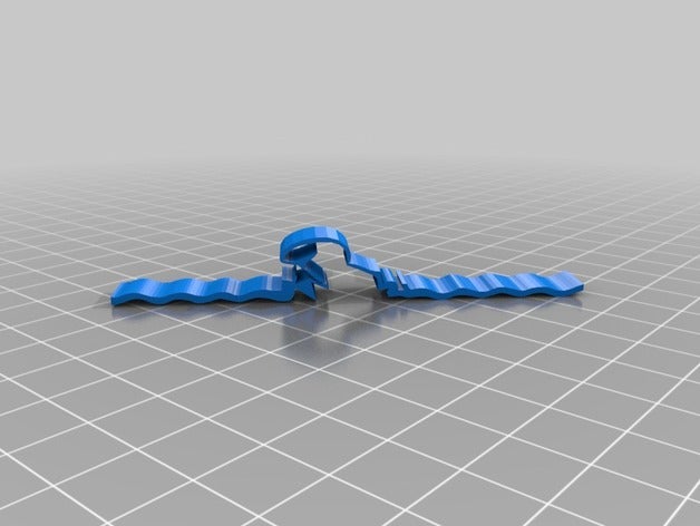 linea nuotare 2d art 3D print model - Mito3D