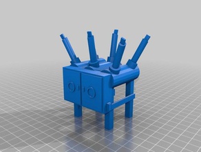 115 kv circuit breaker 3d printing 3d print model - Mito3D