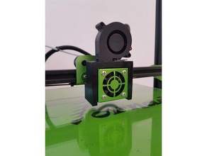 cooling fan shroud nicht fang tevo tornado 3d-Drucker Teile - Lüfter 3d print model - Mito3D