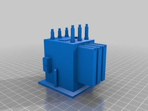 115 kv transformer 3d printing 3d print model - Mito3D
