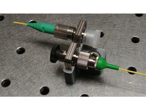 o conector óptico titular tabela de engenharia fibra óptica abrir fonte thorlabs 3d print model - Mito3D