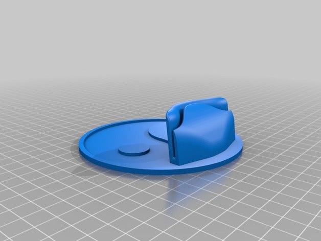 yang kağıt tutucu ying ofis ying-yang 3D print model - Mito3D