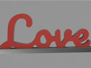 l'amour L'impression 3d cadeau romantique la saint-valentin saint valentin 3d print model - Mito3D