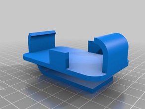 garagem remoto do carro visor clipe a indústria automotiva viseira de sol controle 3d print model - Mito3D