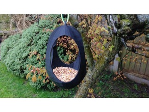 hanging uk bird feeder v1 outdoor & garden 3d print model - Mito3D
