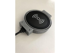 wireless-powerport montieren Handy anker iphone powerport qi wireless-Ladegerät drahtlos aufladen 3d print model - Mito3D