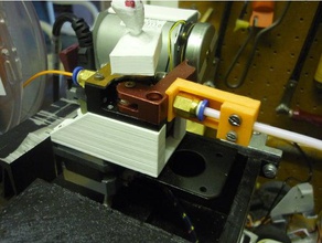 bowden tube fixing 3d printer extruders 3d print model - Mito3D
