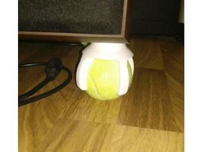 tennis-ball-Fuß Modell-Möbel 3d print model - Mito3D