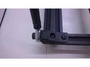 cr-10 low support front brace 3d printer parts 3d print model - Mito3D