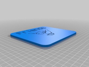 os amigos sinais e logotipos personalizado 3d print model - Mito3D
