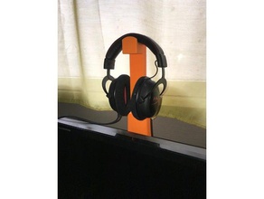 headphone vesa holder audio headphones support 3d print model - Mito3D