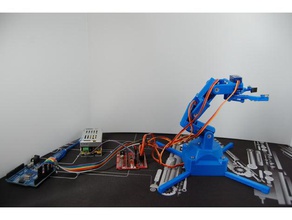 pargo mini - ya9gra instrucciones de software la robótica 5dof Servo 9g brazo del servo interbotix el robot robotgeek 3d print model - Mito3D