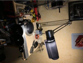 bracket lamp holder diy 3d print model - Mito3D
