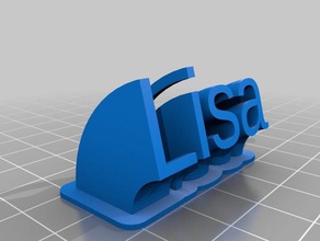 lisa office personalizado 3d print model - Mito3D
