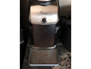 coffee grinder catcher kitchen & dining baratza espresso french press grinding tool organization 3d print model - Mito3D