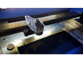 k40 laser head plate inkscape lasercut lasercutting cutter 3d print model - Mito3D