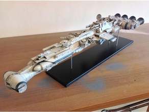 starwars rebel battle cruiser models battleship space spaceship starship star wars 3d print model - Mito3D
