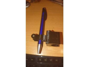 e3d pen holder 2d art 3d print model - Mito3D